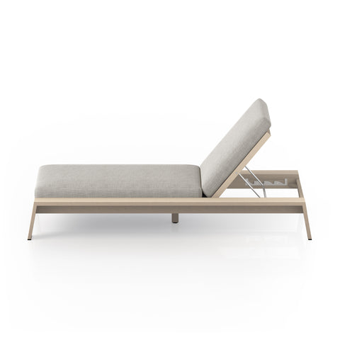 Monterey Outdoor Chaise - Brown/Stone Grey