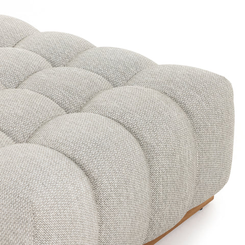 Roma Outdoor Ottoman - Faye Ash