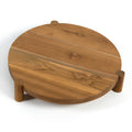 Peche Outdoor Tray Large-Natural Teak