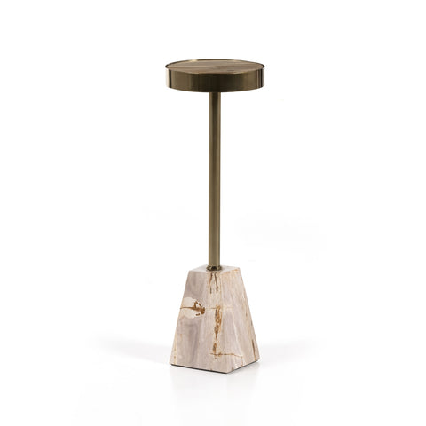 Galen End Table - Light Petrified Wood