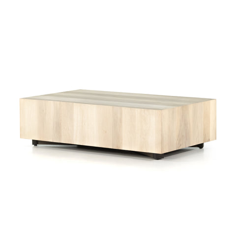 Hudson Rectangle Coffee Table - Ashen Walnut