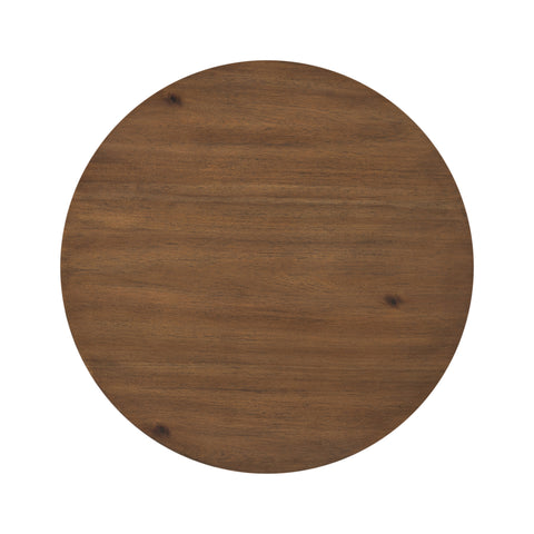 Paden End Table-Seasoned Brown Acacia