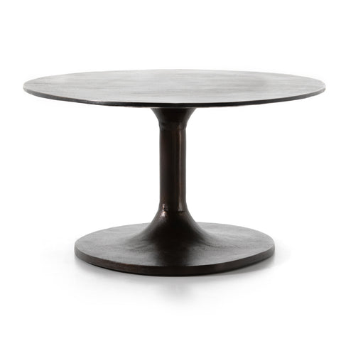 Simone Oval Coffee Table-Antique Rust