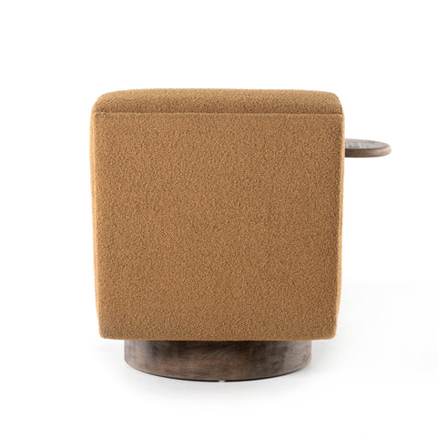 Bronwyn Swivel Chair w/ Natural Table-Copenhagen Amber