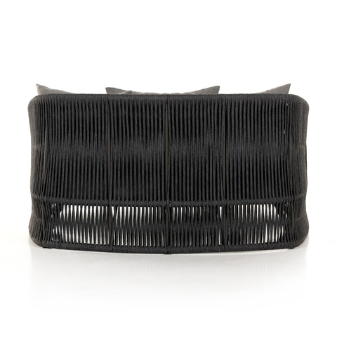Porto Outdoor Day Bed - Venao Charcoal