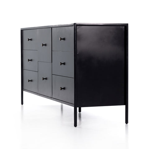 Soto 8 Drawer Dresser - Black