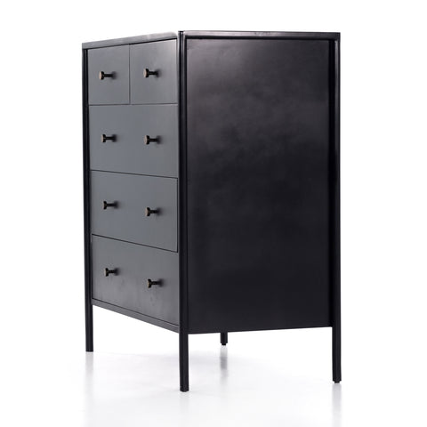 Soto 5 Drawer Dresser - Black