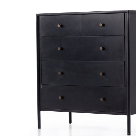 Soto 5 Drawer Dresser - Black