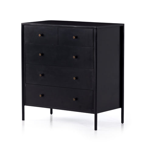 Soto 5 Drawer Dresser - Black