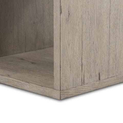 Faro End Table - Dark Grey Concrete