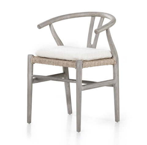 Muestra Dining Chair- Weathered Grey Teak