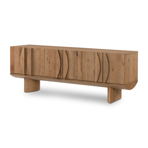 Pickford Media Console - Dusted Oak Veneer