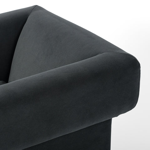 Cairo Chair - Modern Velvet Smoke