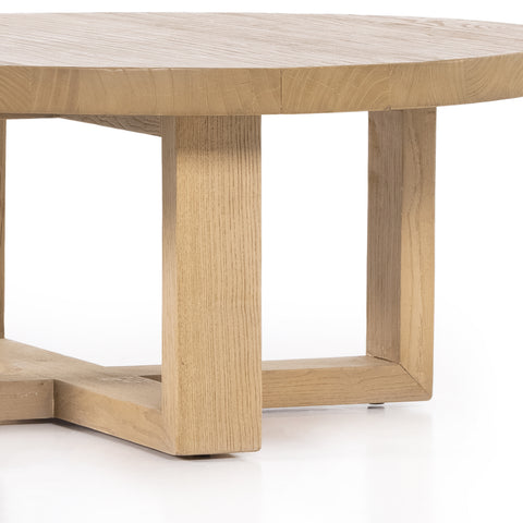 Liad Coffee Table-Natural Nettlewood