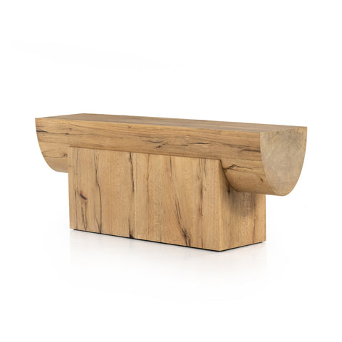 Elbert Console Table - Natural Oak