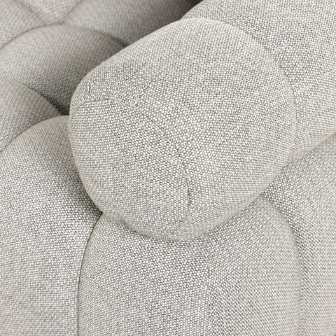 Roma Outdoor 4pc Sectional W/ Ottoman - Faye Ash