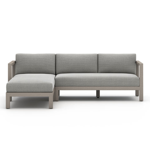 Sonoma 2-Pc LAF Outdoor Sectional-Grey/Faye Ash