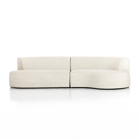 Opal 2Pc RAF Outdoor Sectional- Faye Sand