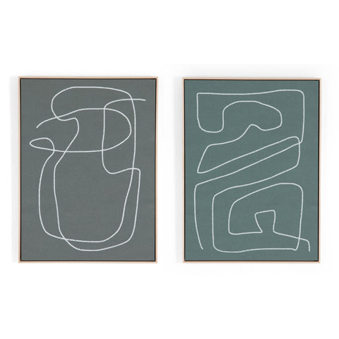 Line Abstract Set By Dan Hobday