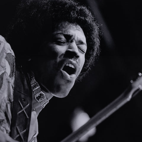 Jimi Hendrix By Getty Images-40x30"