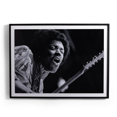 Jimi Hendrix By Getty Images-40x30"