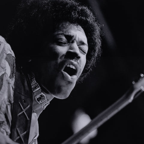 Jimi Hendrix By Getty Images - 48x36"