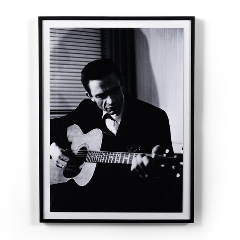 Johnny Cash By Getty Images - 36x48"