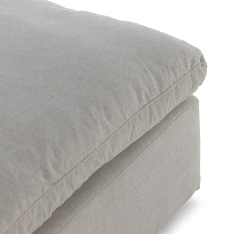 Stevie Ottoman - Destin Flannel