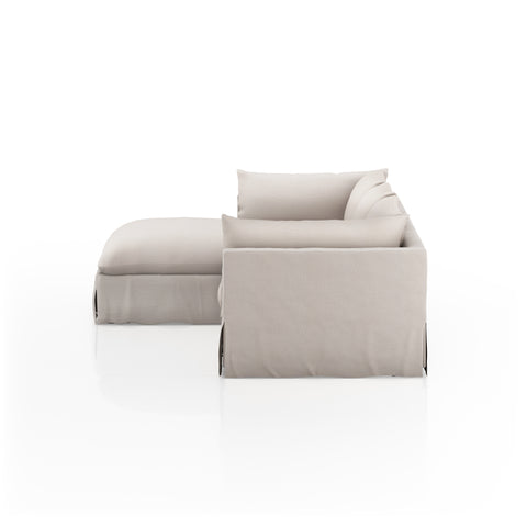 Habitat 2Pc LAF Slipcover Sectional-115''-Bennett Moon