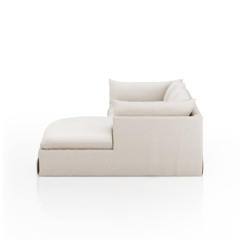 Habitat 2Pc RAF Slipcover Sectional-115''-Valley Nimbus