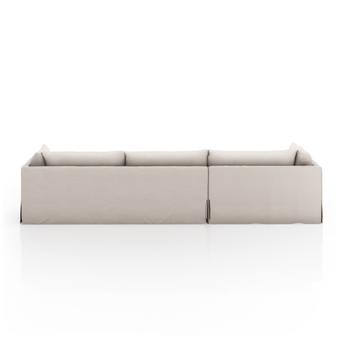Habitat 2Pc LAF Slipcover Sectional-133''- Bennett Moon