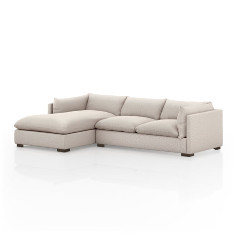Westwood  2Pc LAF Sectional-112''-Pebble