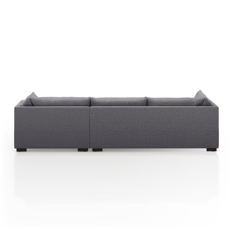 Westwood  2Pc RAF Sectional-112''-Charcoal