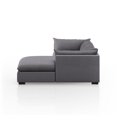 Westwood  2Pc RAF Sectional-112''-Charcoal