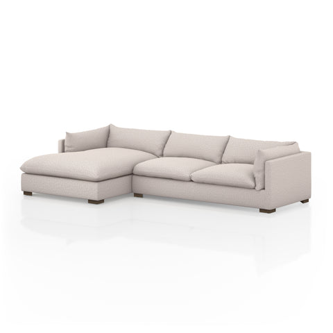 Westwood 2Pc LAF Sectional-131"-Pebble