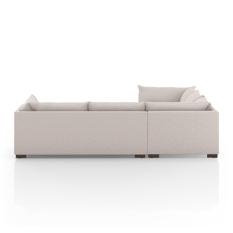Westwood 3Pc Sectional-111''-Bedside Pebble