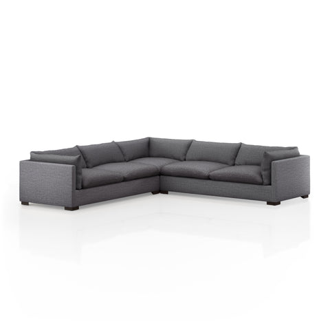 Westwood 3Pc Sectional-122"-Charcoal