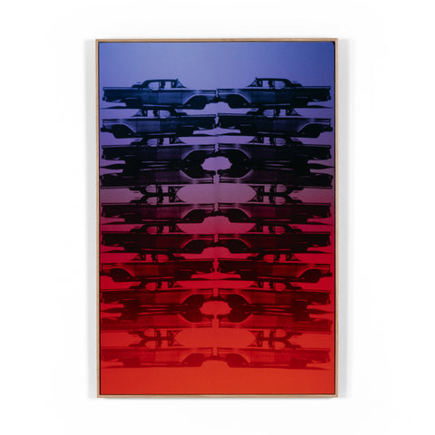 Cars Piled Up By Getty Images - 32x48"