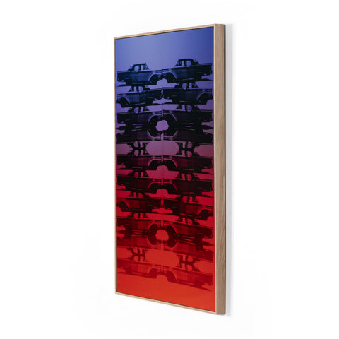 Cars Piled Up By Getty Images - 32x48"