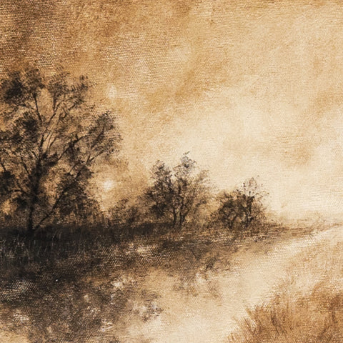 Hillside Haze Ii By Aileen Fitzgerald - 24x16"