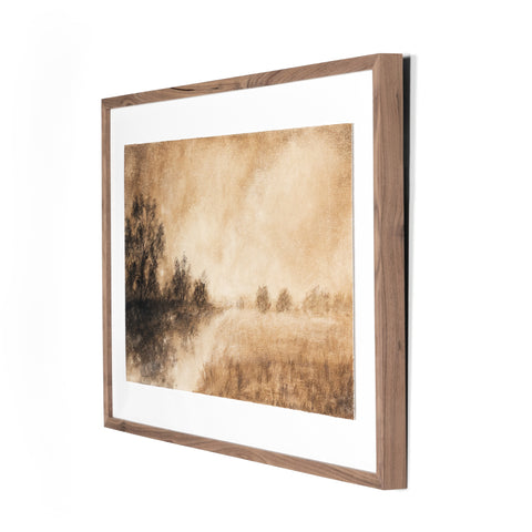 Hillside Haze Ii By Aileen Fitzgerald - 40x24"