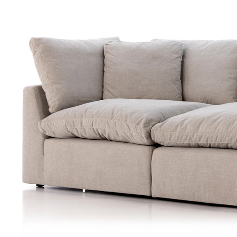 Stevie 5-Pc LAF Sectional Sofa-Destin Flannel