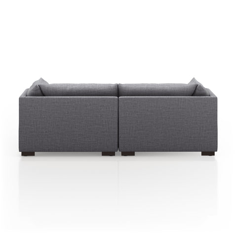 Westwood Double Chaise Sectional-87"-Charcoal