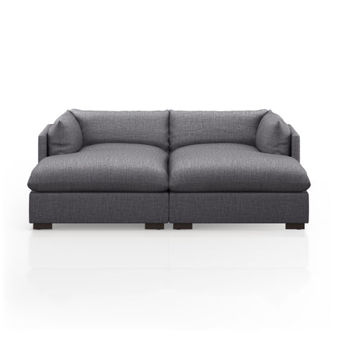 Westwood Double Chaise Sectional-87"-Charcoal