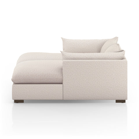 Westwood Double Chaise Sectional-102''-Bayside Pebble