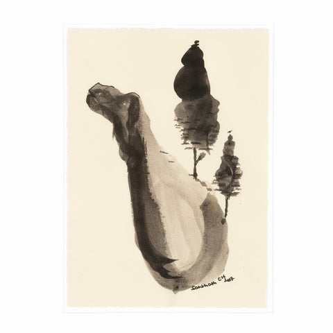 Trio By Santhosh Ch - 21x24"