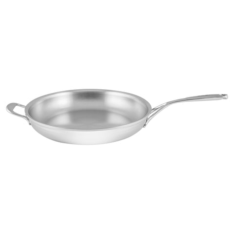 Atlantis - Proline 12.5" Stainless Steel Fry Pan with Helper Handle