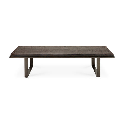 Stability coffee table, 59" - umber