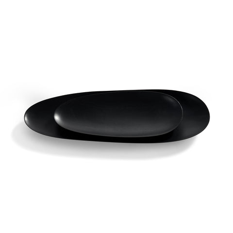 Thin Oval boards - Mahogany Black