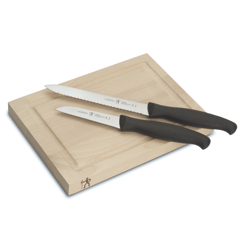 Paring Knives - 3pc Bar Knife & Board Set
